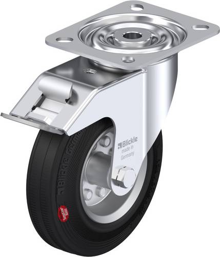 Blickle 763580 LI-VEHI 125R-FI Lenkrolle mit Feststeller Rad-Durchmesser: 125mm Tragfähigkeit (max.): 90kg 1St.