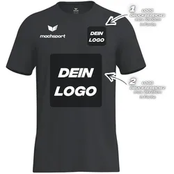 Erima Herrenlaufshirt Intro Funktionsteamshirt, schwarz - XL