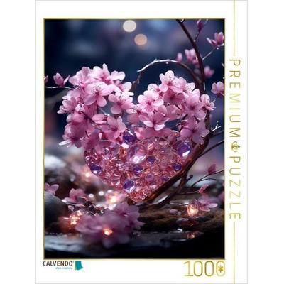 CALVENDO Puzzle Frühlings-Herz | 1000 Teile Lege-Größe 64x48cm Foto-Puzzle für glückliche Stunden, Sonstige von , Calvendo Puzzle