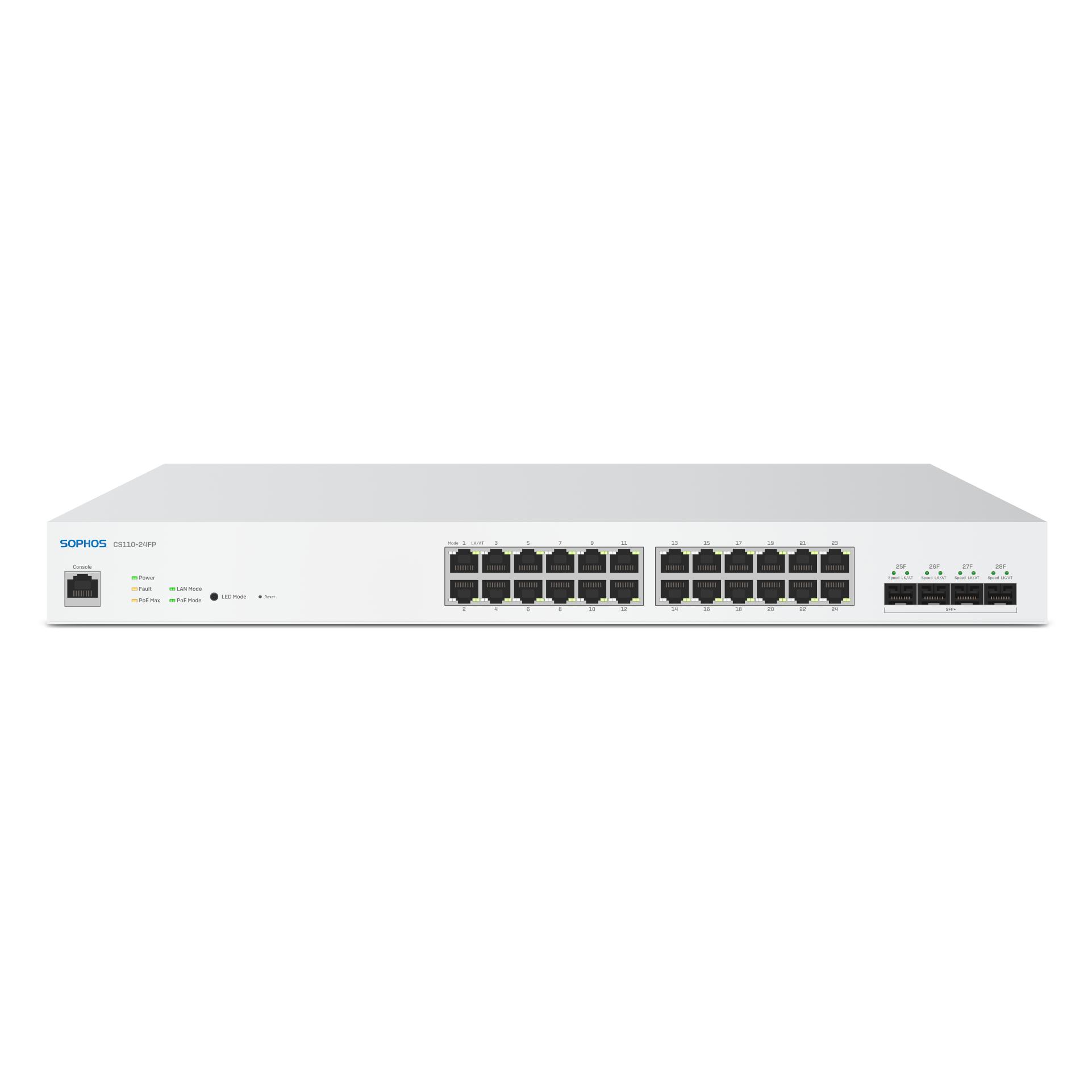Sophos CS110-24FP Switch - 24 port with Full PoE - EU power cord (24 Ports) (C12CTCHEU)