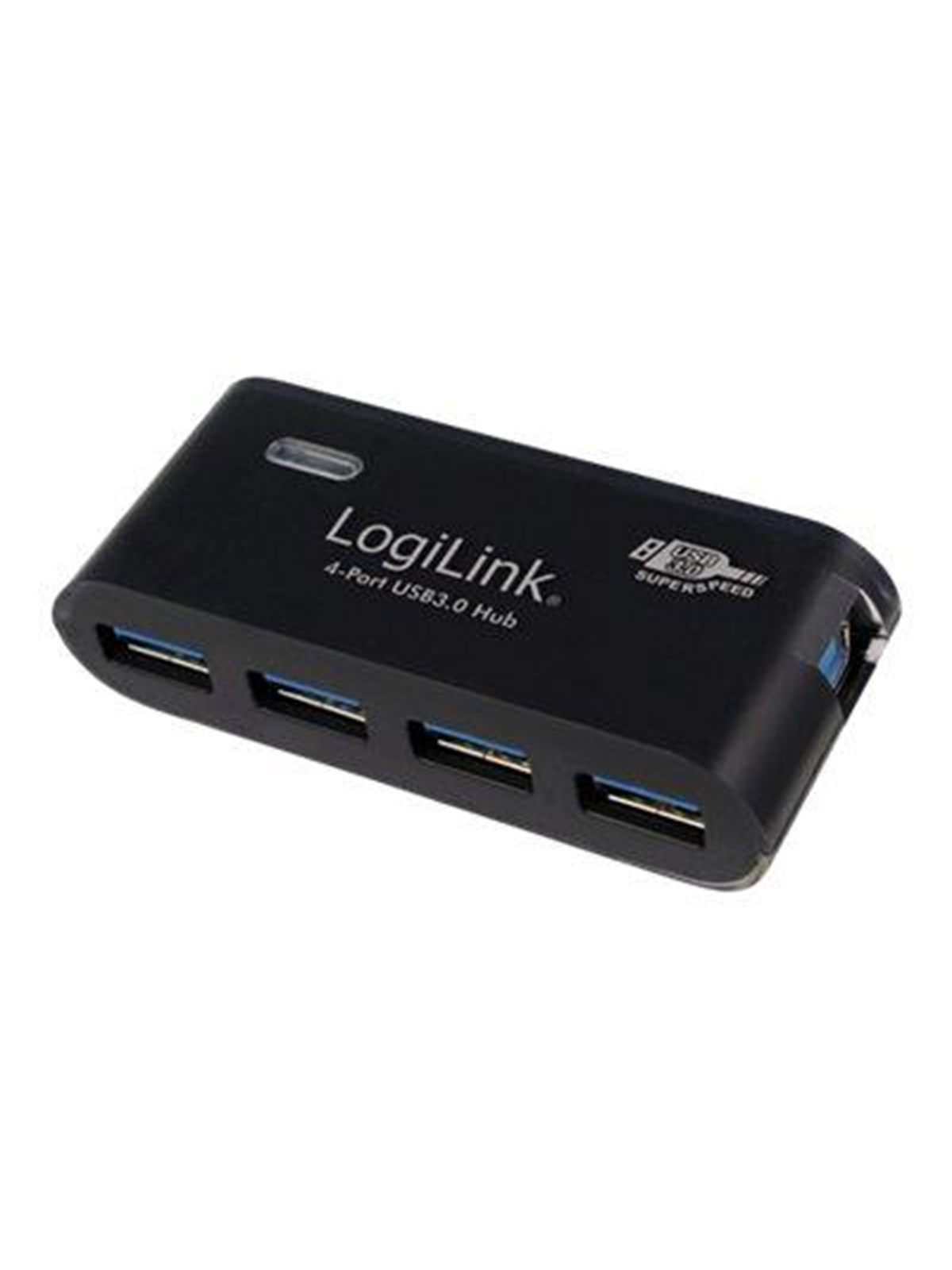 LogiLink USB 3.0 hub 4-port black USB-Hubs - USB 3.2 - 4 - Schwarz