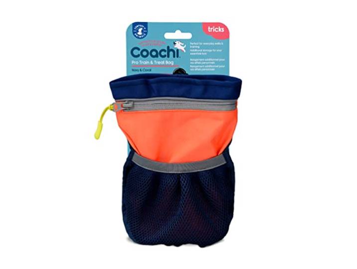 Coachi Pro Train & Treat Bag Marineblauw/Koraal