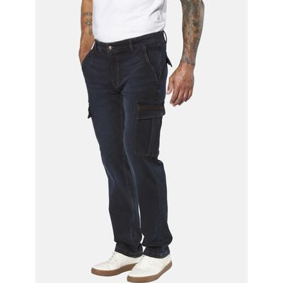 Cargojeans JAN VANDERSTORM "Cargojeans GUNNHEIM", Herren, Gr. 31, N-Gr, blau (dunkelblau), Obermaterial: 98% Baumwolle CO. 2% Elasthan EL., Jeans