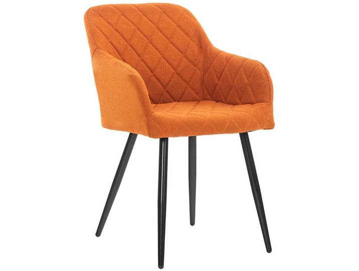furnicato Esszimmerstuhl Shila 84x47x44 cm orange (1 St)