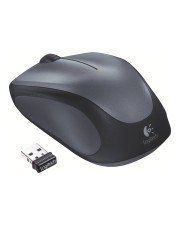 Logitech M235 Maus optisch kabelloser Empfänger (USB) Silber (910-002201)
