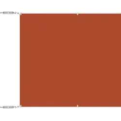 vidaXL Senkrechtmarkise Terrakotta 100x800 cm Oxford-Gewebe
