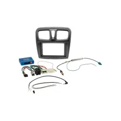 ACV Radioblende 9 Zoll mit Radioanschlusskit Lenkradfernbedienung Dacia 69125...