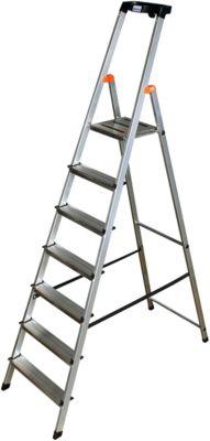 Stufenstehleiter Safety, 7 Stufen
