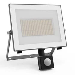 Philips Lois ultraeffizienter Flutlichtstrahler mit Dämmerungssensor für den Außenbereich - 3000K warmweißes Licht, Anthrazit