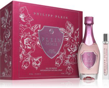Philipp Plein Fatale Rosé Intense coffret para mulheres . Fatale Rosé Intense