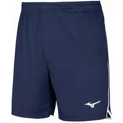 Mizuno, Herren, Sporthose, High-Kyu Short (XXL), Weiss, Blau