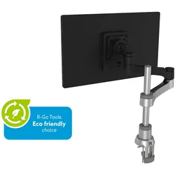 R-Go Tools R-Go Zepher 4 C2, nachhaltiger Monitor Arm, Tischhalterung, Justierbar, nachhaltiger Monitor Arm, 8 kg Tragkraft, geringer CO2 Fußabdruck