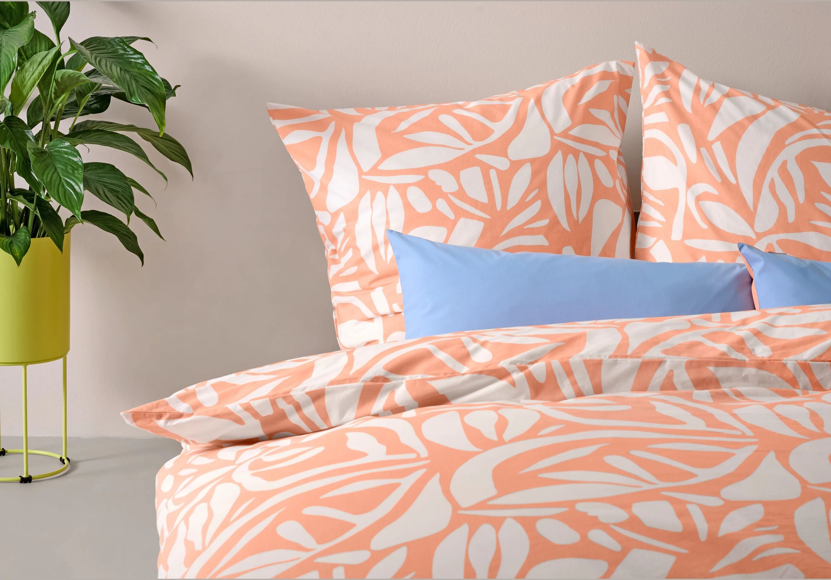 Tchibo - Renforcé-Bettwäsche - apricot