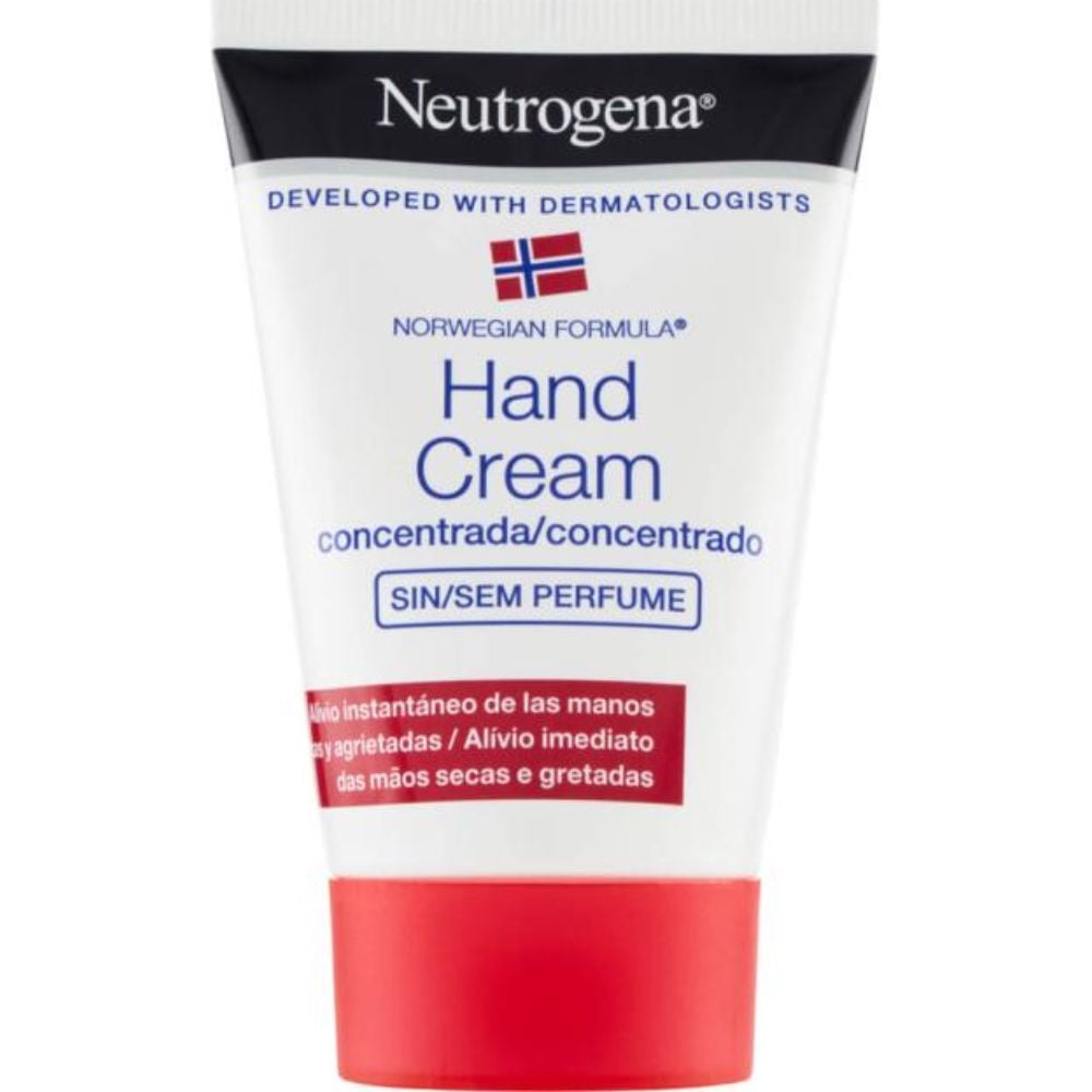 Neutrogena Concentrated Hand Cream Fragrance Free 50mL