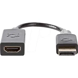 N CCBW37150AT02 - DisplayPort / HDMI-Kabel, DP Stecker > HDMI-Buchse, 0,2 m