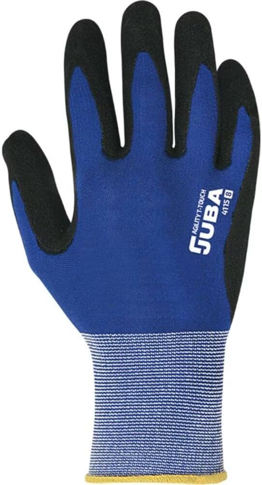 Guantes De Protección Juba Con Recubrimiento Azul Talla Única Unisex