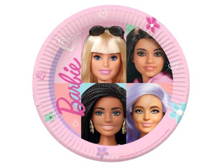 Amscan 9915482-66 - Barbie Sweet Life Kids Verjaardagsfeest Papieren Borden - 8 Pack