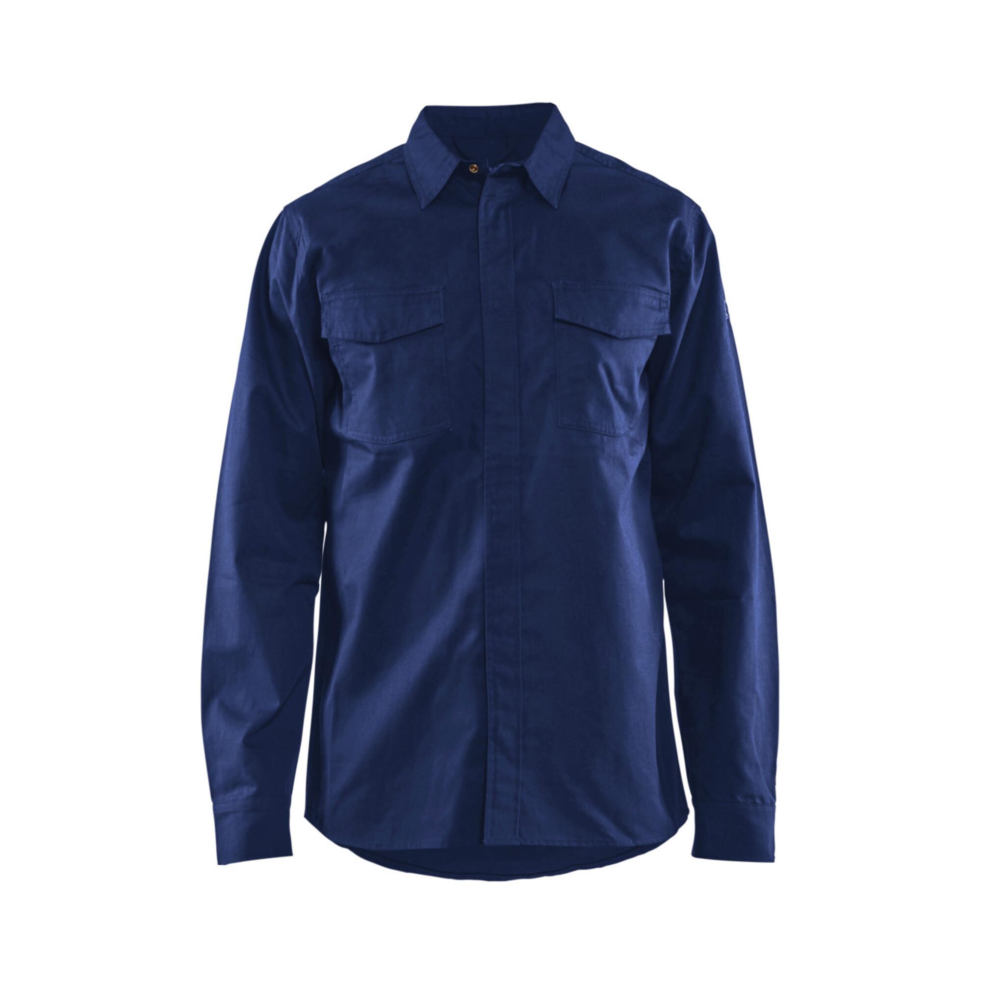Blakläder Flammschutz-Hemd, marineblau, Unisex-Größe: M (322615048900M)
