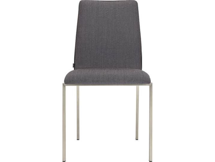 WILLISAU SWITZERLAND Stuhl Willisau Lobbi Stoff anthrazit - Farbe: braun/blau