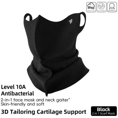 USA Free Shipping Shop ArcticShield Winter Neck Gaiter Windproof Face Mask For Skiing, Cycling & Cold Weather black
