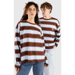 Another Cotton Lab Another Stripe AC Longsleeve stripe pattern blue Gr. S