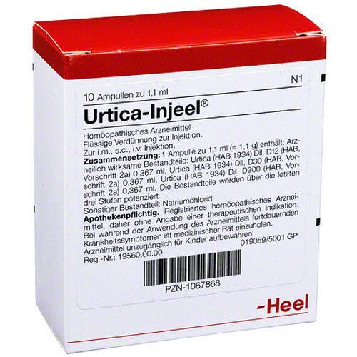 Urtica Injeel Ampullen 10 St