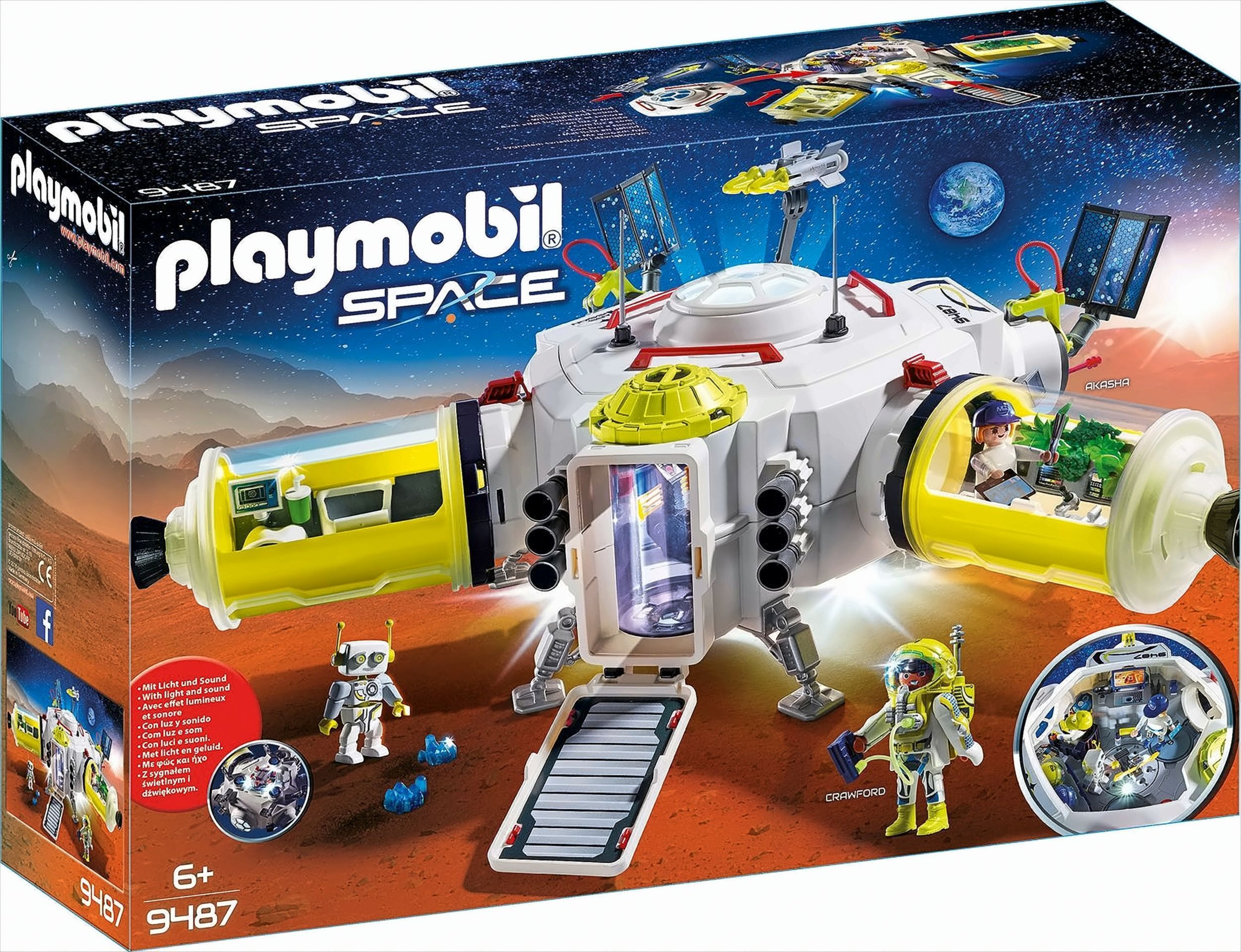 PLAYMOBIL 9487 Mars-Station