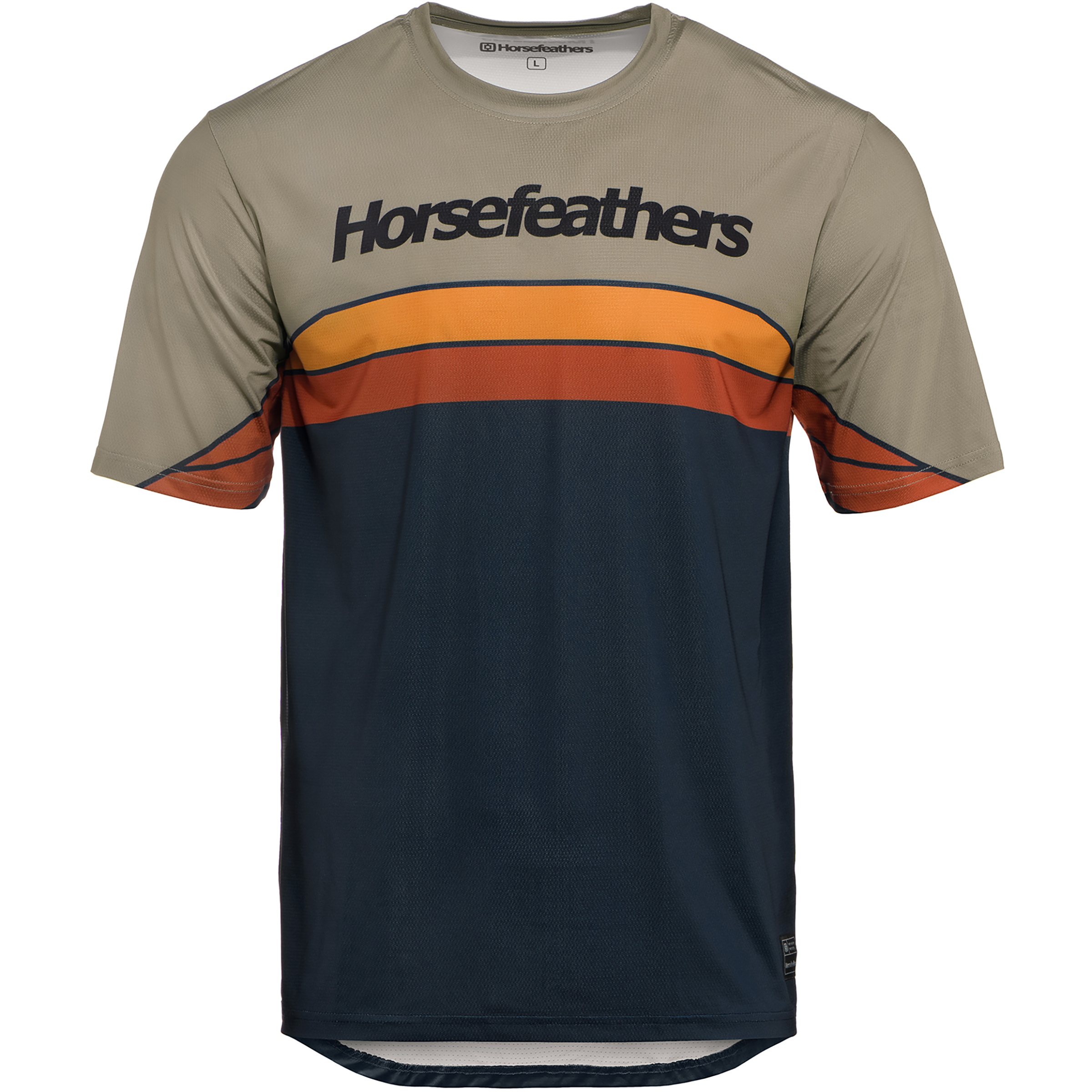 Horsefeathers Quantum Herren T-Shirts mehrfarbig Größe M Mountainbike Elastisch
