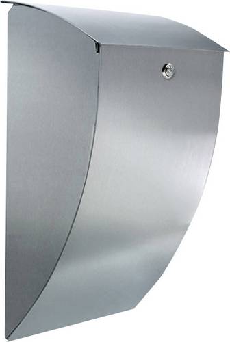 Burg Wächter 32420 MILANO 3843 ES Briefkasten Edelstahl Silber Schlüsselschloss