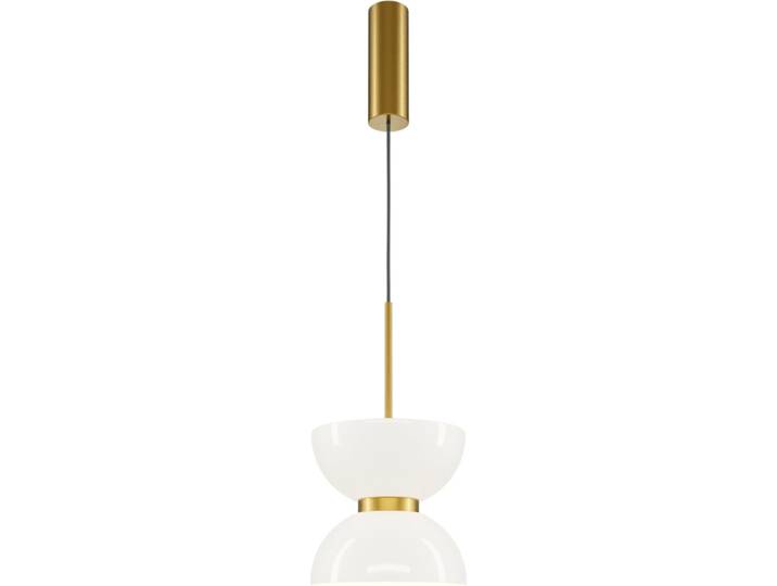 MAYTONI Kyoto LED-Pendelleuchte Gold Glas - Japandi Stil 11W