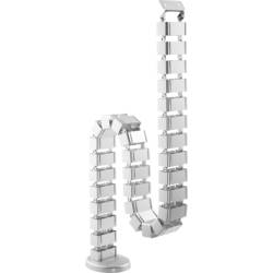Digitus Kabel-Bündelschlauch 1300 mm ABS Kunststoff, Metall Silber flexibel (L x B x H) 1300 x 67 x 35 mm 1 St. DA-90506