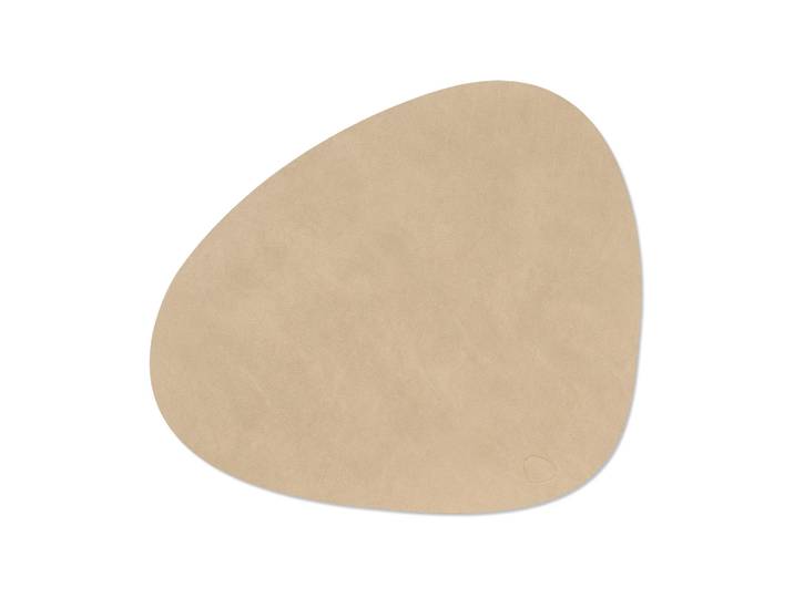LIND DNA Set de table Curve Nupo sand