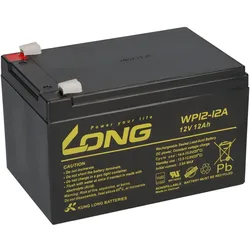 APC RBC6 Neubestückung – 2x Kung Long WP12-12 12V 12Ah