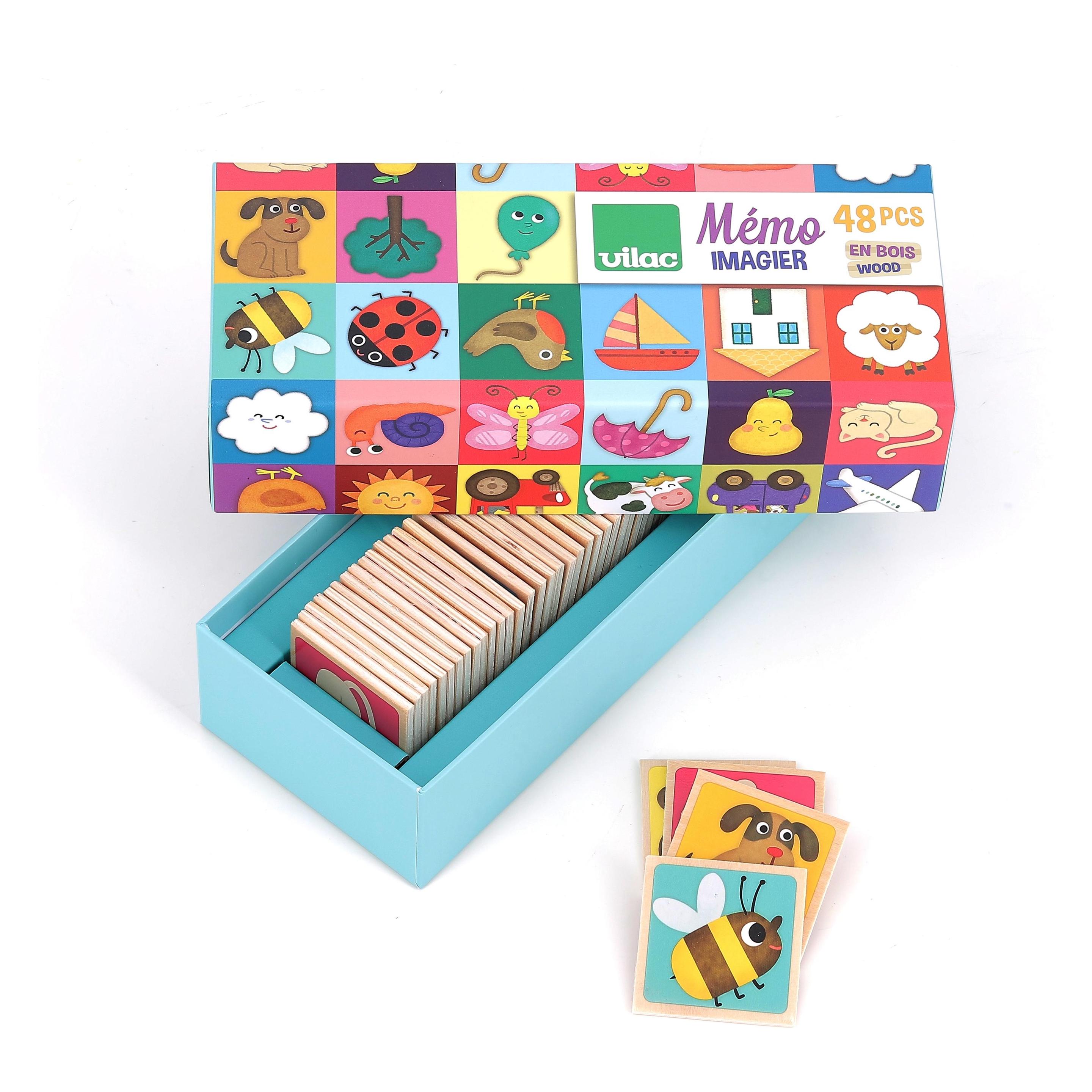 Vilac Memory Matching Game - Summer by Melusine Allirol - (2477S) (2477S)
