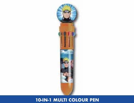 Pyramid Int. Naruto meerkleurige 10-in-1 pen