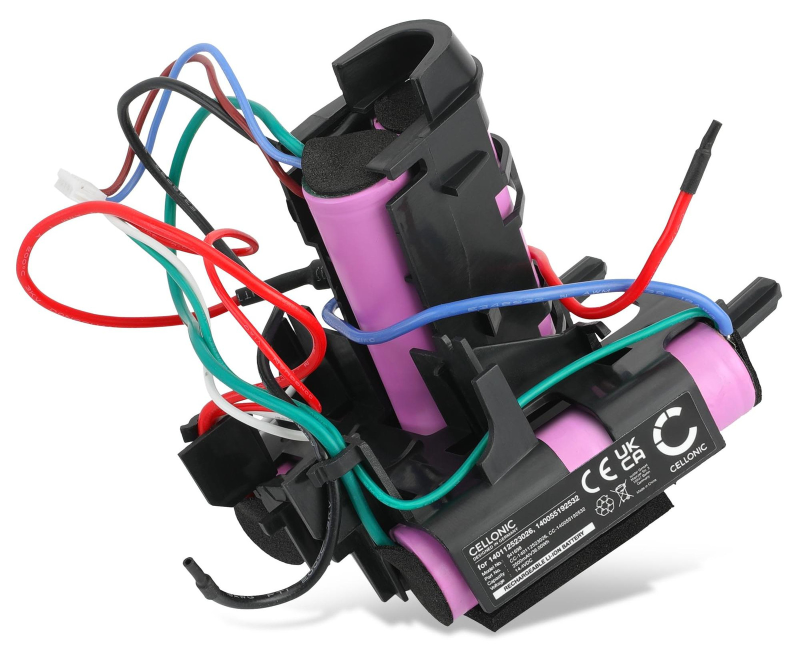 Dripio Accu 2500mAh 14,4V Li-Ion voor AEG/Electrolux stofzuigers