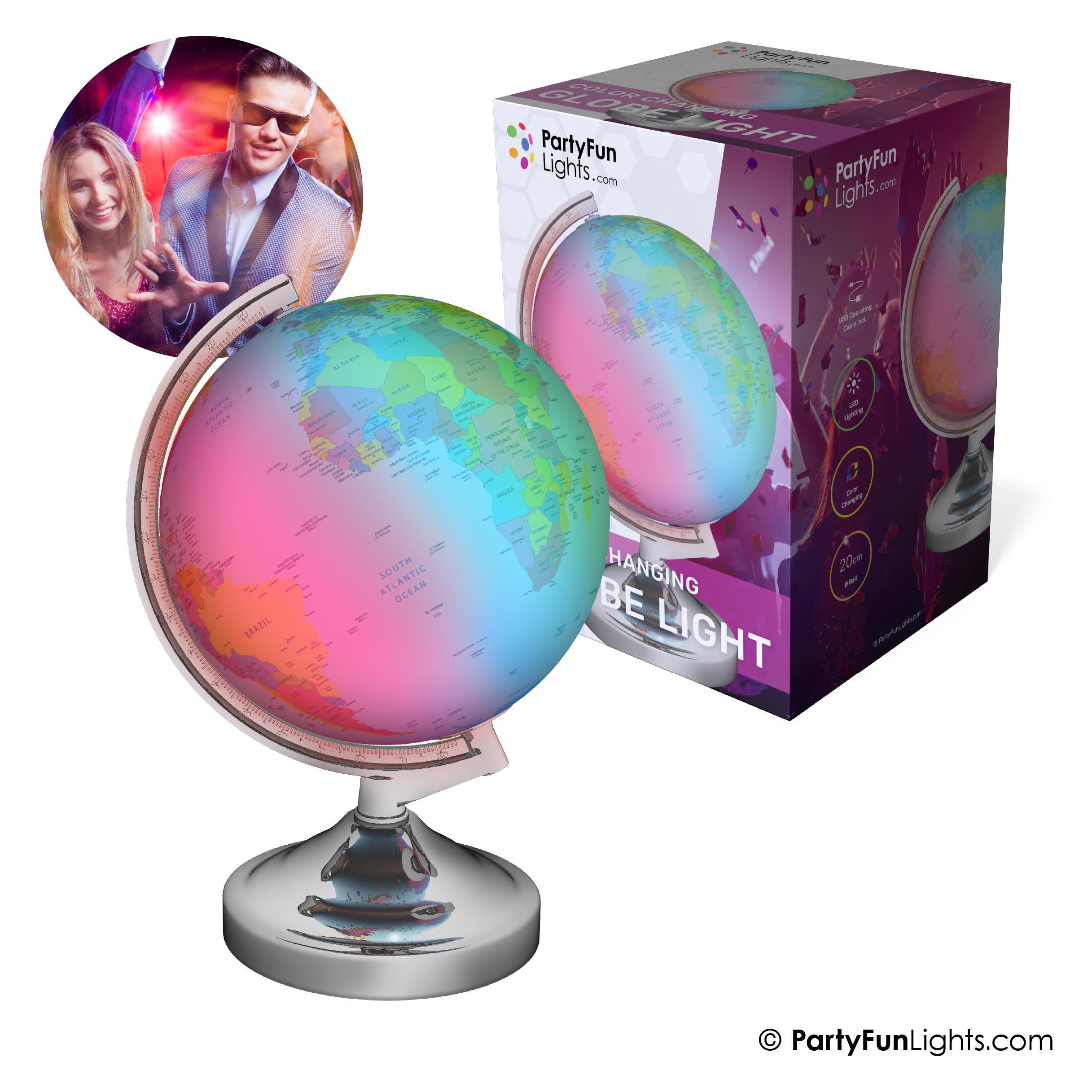 PartyFun Lights Partyfunlight - Globe Lamp (605408) (605408)