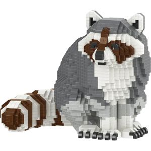 BlueBrixx Pro diamond blocks Waschbär, ab 14 Jahre, 2.113 Teile