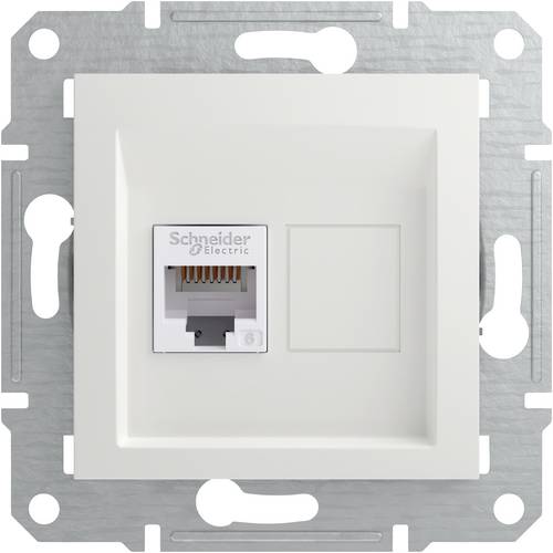 Schneider Electric RJ45-Datendose Asfora Weiß (RAL 9003) EPH4770121D 1St.