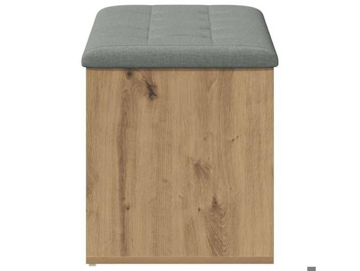 Magnifique Marron MEUBLE SIEGE - Banc de rangement Chêne artisanal 102x42x45 cm - Bois d'ingénierie - Banc coffre - Pour maison &&74
