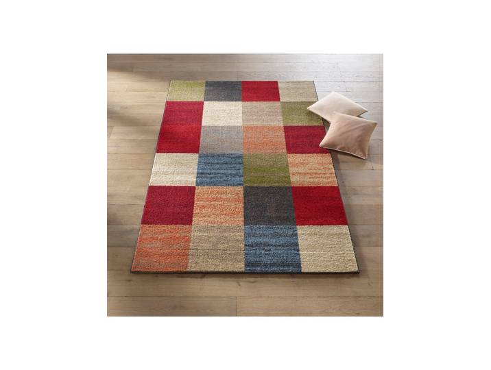 Teppich HEINE HOME Gr. 4, bunt (terracotta, bunt), B:133cm H:12mm L:190cm, Kunstfaser, Polypropylen, Teppiche, Teppich