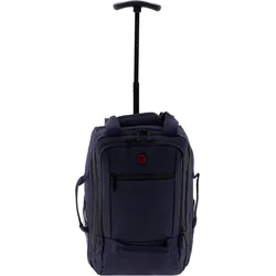 Gladiator 3900 2 Rollen Rucksacktrolley 40 cm Laptopfach, Koffer, Blau