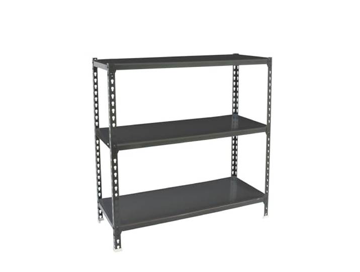 Simon Rack Metallregal 900x1000x500 mm - Simonclick 3 Höhen, Metallablage, Biegepunkt 180 kg, Korrosionsschutzlackierung, Klicksystem-Montage, Anthrazit