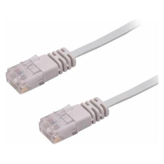 MicroConnect V-UTP603-FLAT 3m Cat6 U/UTP (UTP) Grau Netzwerkkabel (U/UTP, CAT6, 3 m) (V-UTP603-FLAT)