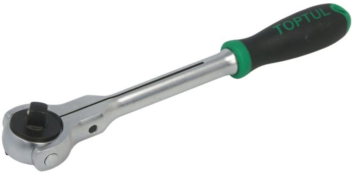 Ratsche TOPTUL 3/8 zoll Länge 240mm (72 Zähne)