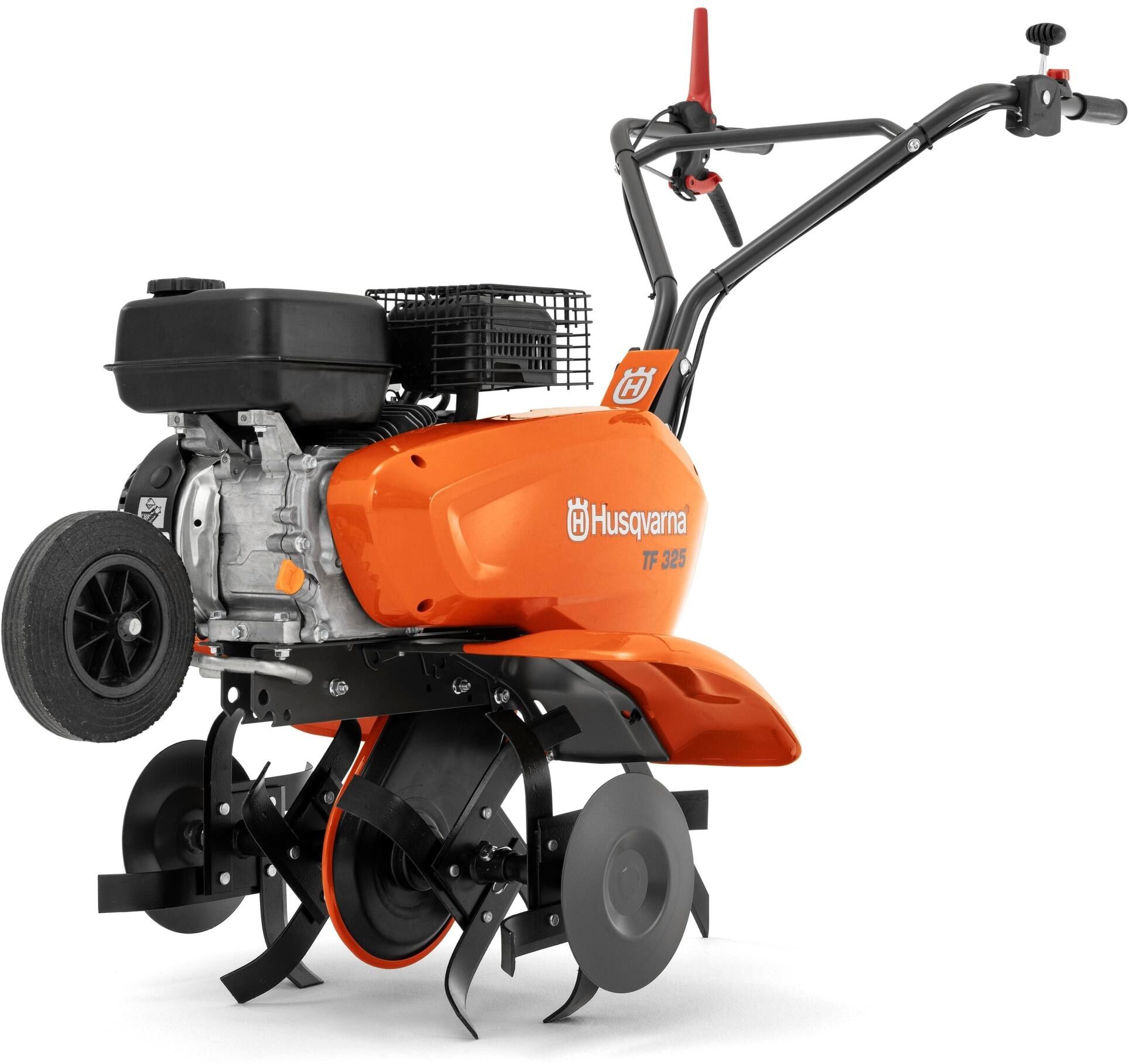Benzinmotorhacke HUSQVARNA "TF 325", orange (schwarz), Motorhacken, Benzinmotorhacke schwarz Einheitsgröße