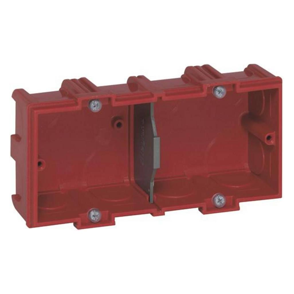 Legrand Unterputzdose Kunststoff rot (080142) (080142)