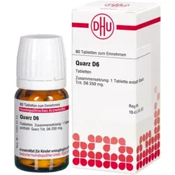 QUARZ D 6 Tabletten 80 St