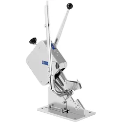 Royal Catering Manueller Wurstclipper Wurst-Clipper Wurstklipper Handclipper bis zu 200 Clips, Fleischwolf, Silber