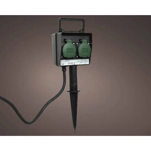 Lumineo Buiten Stekker PVC Zwart/Kleur(en)